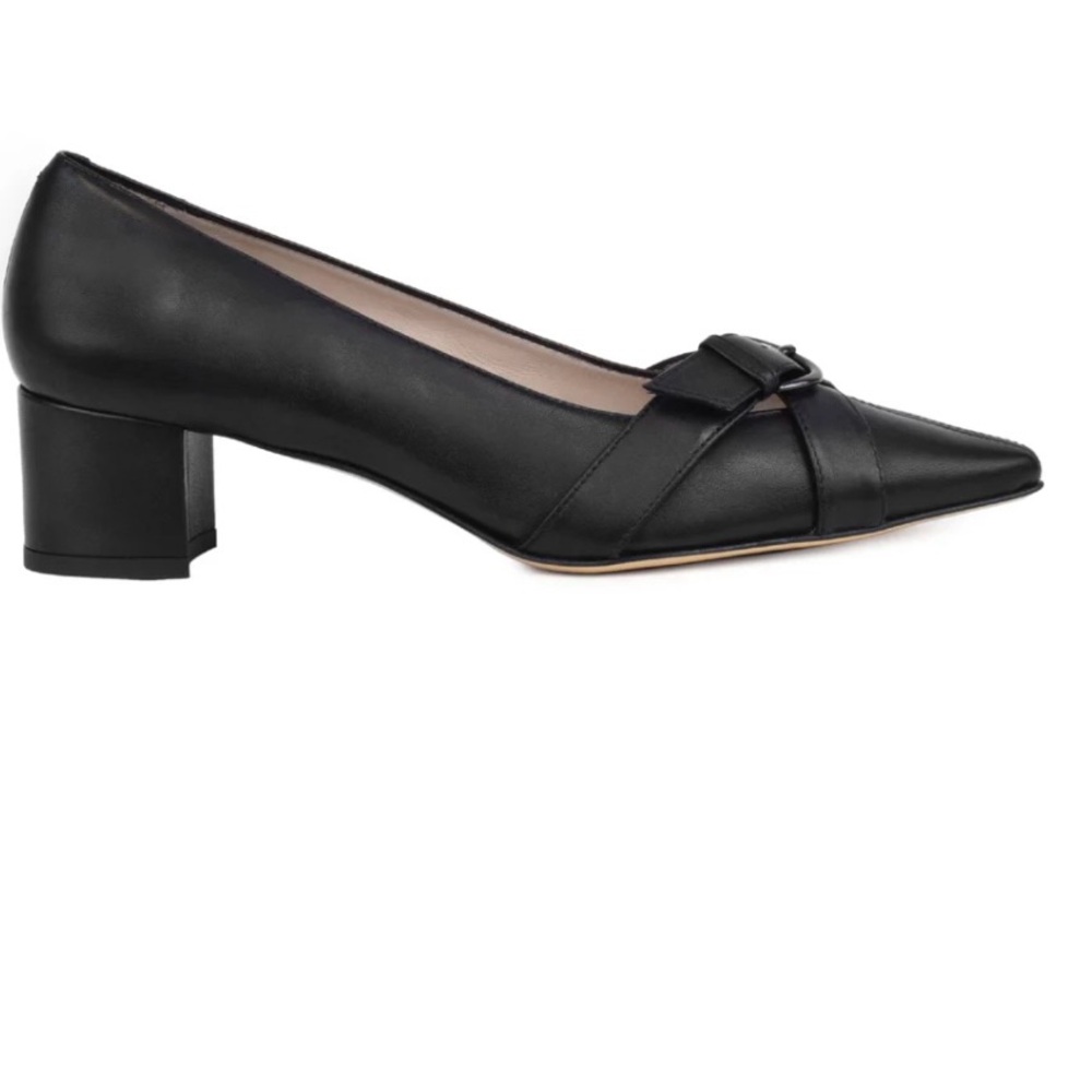 Rangoni Black Leather Loafers